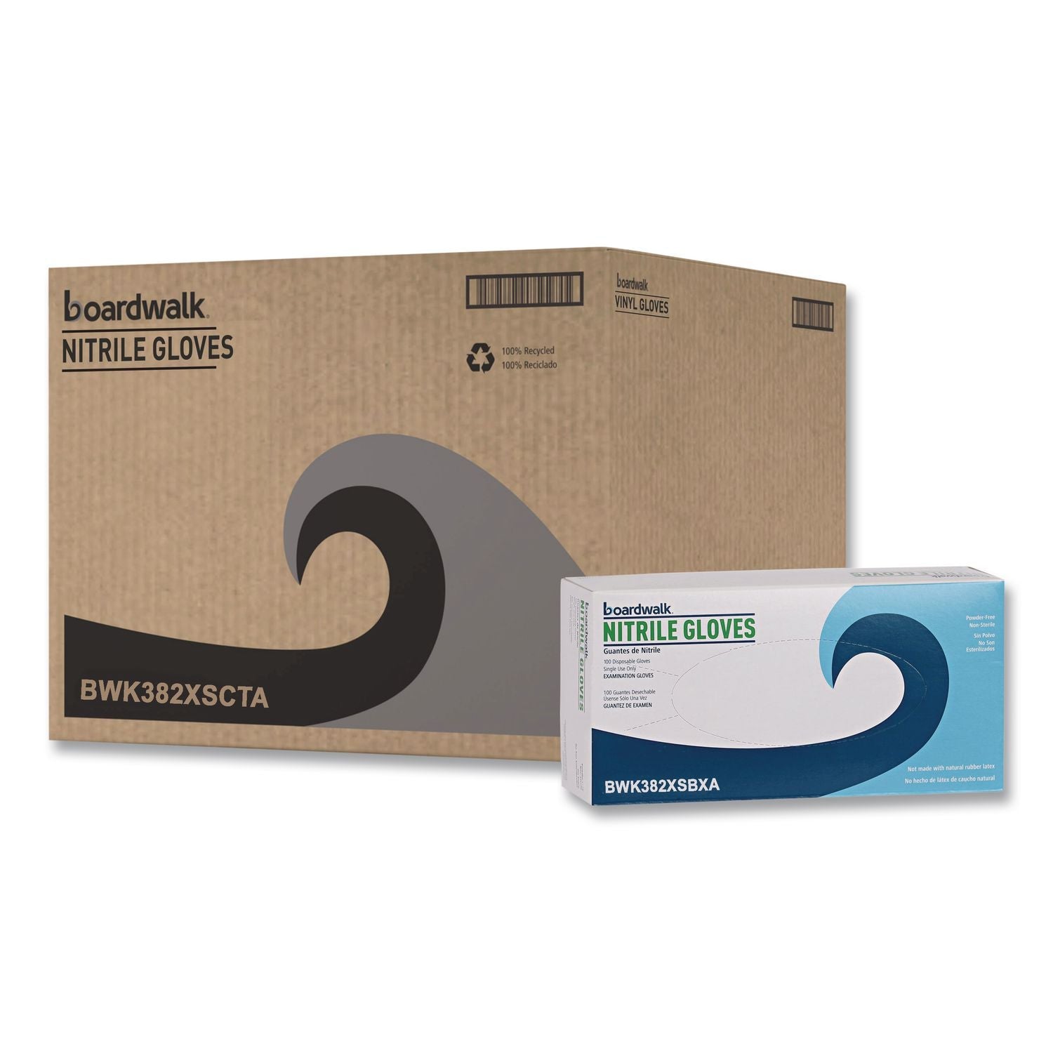 boardwalk®-disposable-examination-nitrile-gloves-powder-free-x-small-5-mil-thick-9-5-long-blue-100-box-10-boxes-carton-bwk382xscta_1